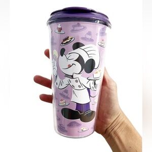 Disney Minnie Mouse Food & Wine Festival Travel Tumbler NEW